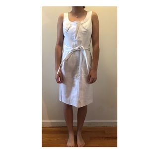 White classic Tory Burch cotton dress in Size 4.